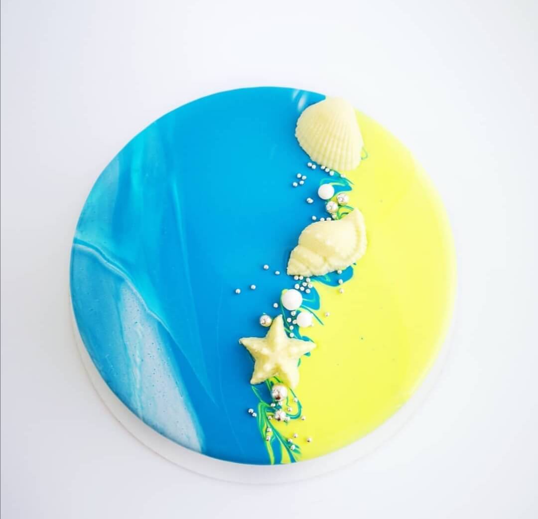 Торт "На пляже"